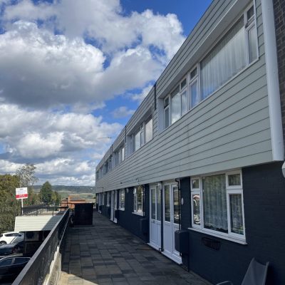 External photo of the flats at Mid Kent Shopping Centre, Maidstone