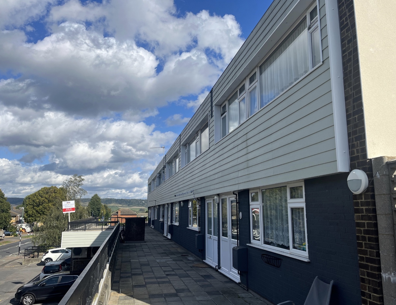External photo of the flats at Mid Kent Shopping Centre, Maidstone