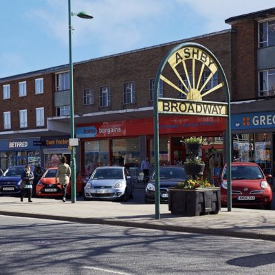 Photo of the retail units at Globe House, The Broadway, Scunthorpe