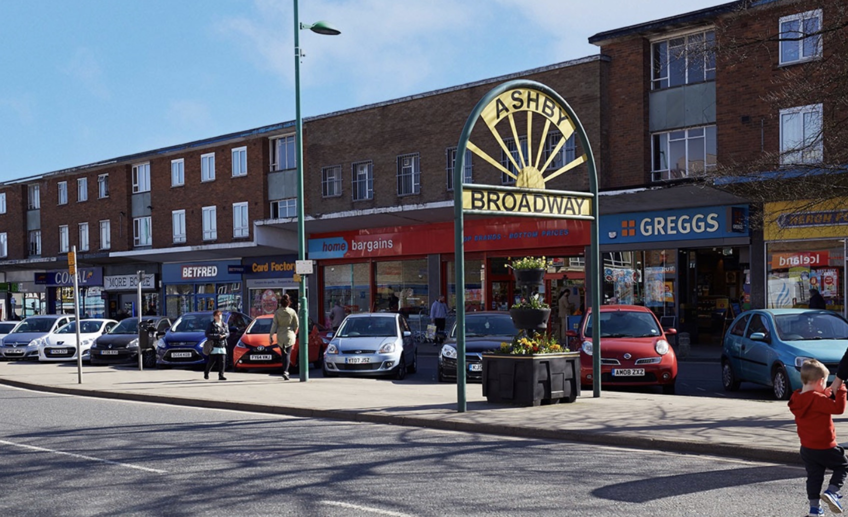 Photo of the retail units at Globe House, The Broadway, Scunthorpe