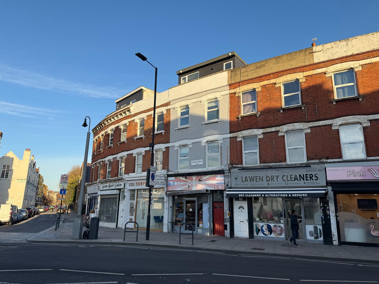 External photo of 69 Askew Road, W12